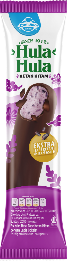 HULA HULA TAPE KETAN HITAM